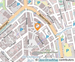 Bekijk kaart van Café De Koophandel  in Gouda