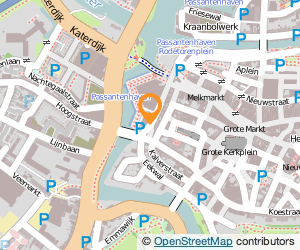 Bekijk kaart van Cafetaria De Pinguin  in Zwolle