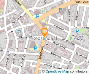 Bekijk kaart van Sportstudio De Bodybuilder in Roosendaal