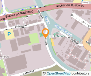 Bekijk kaart van Jachthaven 'De Werve'  in Breda