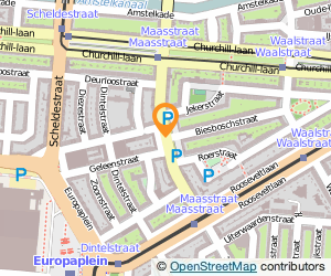 Bekijk kaart van Tandartspraktijk Maasstraat  in Amsterdam