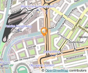 Bekijk kaart van Cordaan Olympisch Kwartier in Amsterdam
