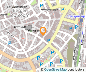 Bekijk kaart van Bever in Bergen op Zoom