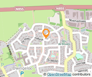 Bekijk kaart van Adviesbureau Sandsure in Dwingeloo