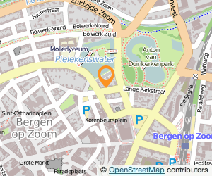 Bekijk kaart van Bruijs Huisschilder  in Bergen op Zoom