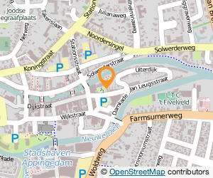 Bekijk kaart van Hotel De Tovenaarsberg  in Appingedam