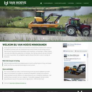http://www.vanhoeveminikranen.nl