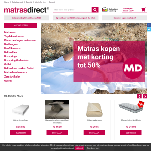 http://www.matrasdirect.nl